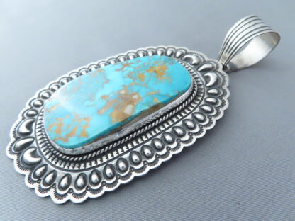 LARGE Royston Turquoise Pendant