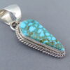Kingman Turquoise Pendant by Artie Yellowhorse (smaller)