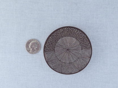 Smaller Rebecca Lucario Acoma Pottery Plate