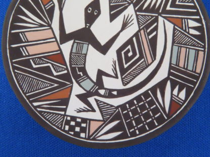 Smaller Acoma Pottery Plate by Rebecca Lucario