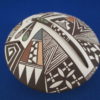 Seed Pot with Dragonfly – Acoma Pottery by Carolyn Concho