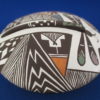 Seed Pot with Dragonfly – Acoma Pottery by Carolyn Concho