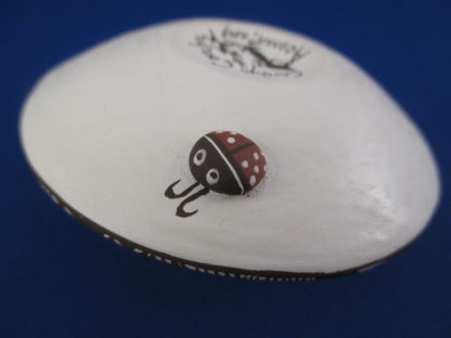 Seed Pot with Dragonfly – Acoma Pottery by Carolyn Concho