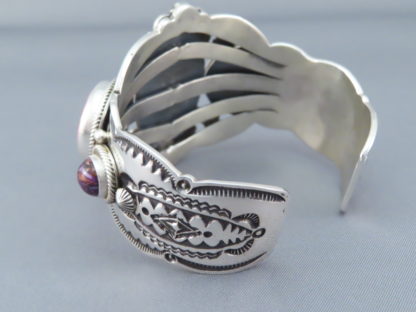 Turquoise & Spiny Oyster Shell Cuff Bracelet