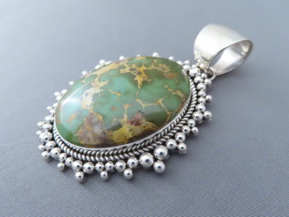 Larger Royston Turquoise Pendant