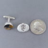 Multi-Stone Inlay Cufflinks (oval)