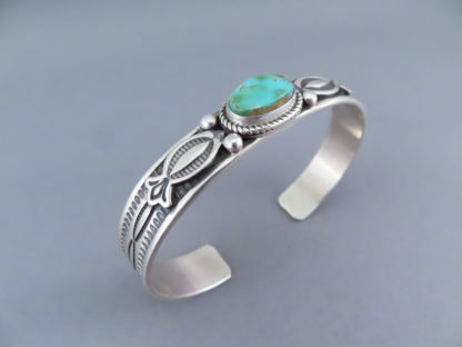 Royston Turquoise Cuff Bracelet by Albert Jake