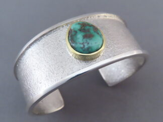 Carico Lake Turquoise Cuff Bracelet
