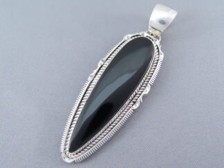 Artie Yellowhorse Pendant with Onyx