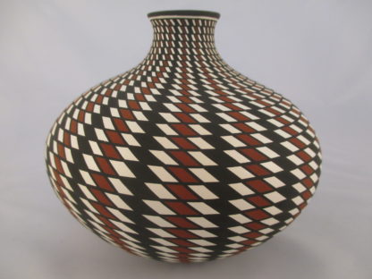 Acoma Pueblo Pottery Bowl by Paula Estevan