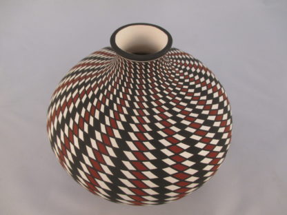 Acoma Pueblo Pottery Bowl by Paula Estevan