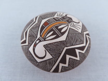 Smaller Seed Pot by Rebecca Lucario with Scorpion