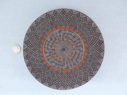 Amanda Lucario Acoma Pottery Plate
