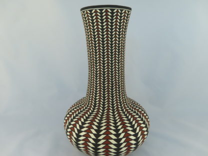 Giant Acoma Pottery Vase by Paula Estevan