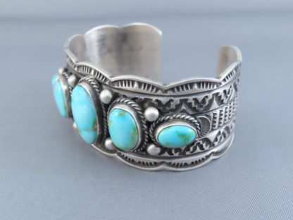 Andy Cadman Sonoran Gold Turquoise Cuff Bracelet