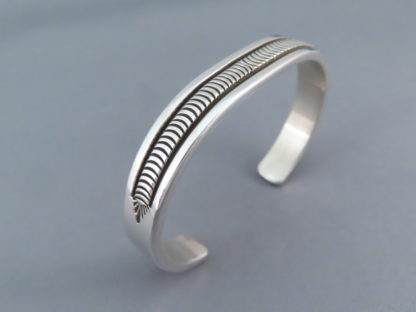 Bruce Morgan Larger Sterling Silver Cuff Bracelet