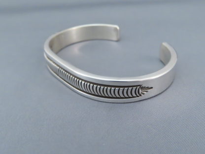 Bruce Morgan Larger Sterling Silver Cuff Bracelet