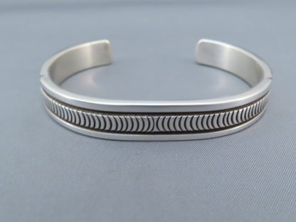 Bruce Morgan Larger Sterling Silver Cuff Bracelet