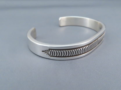 Bruce Morgan Larger Sterling Silver Cuff Bracelet