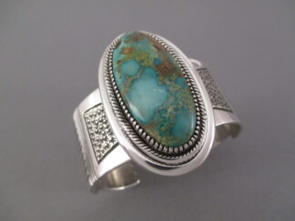 Darling Darlene Turquoise Bracelet by Leonard Nez