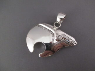 Bear Pendant by Artie Yellowhorse