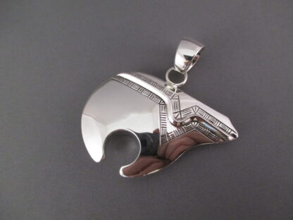 Bear Pendant by Artie Yellowhorse