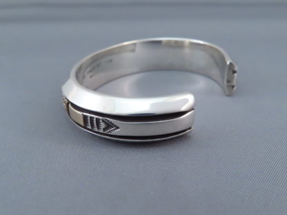 Leonard Nez Gold & Silver Cuff Bracelet