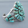 Fox Turquoise Cluster Bracelet