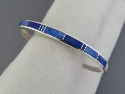 Lapis Inlay Cuff Bracelet