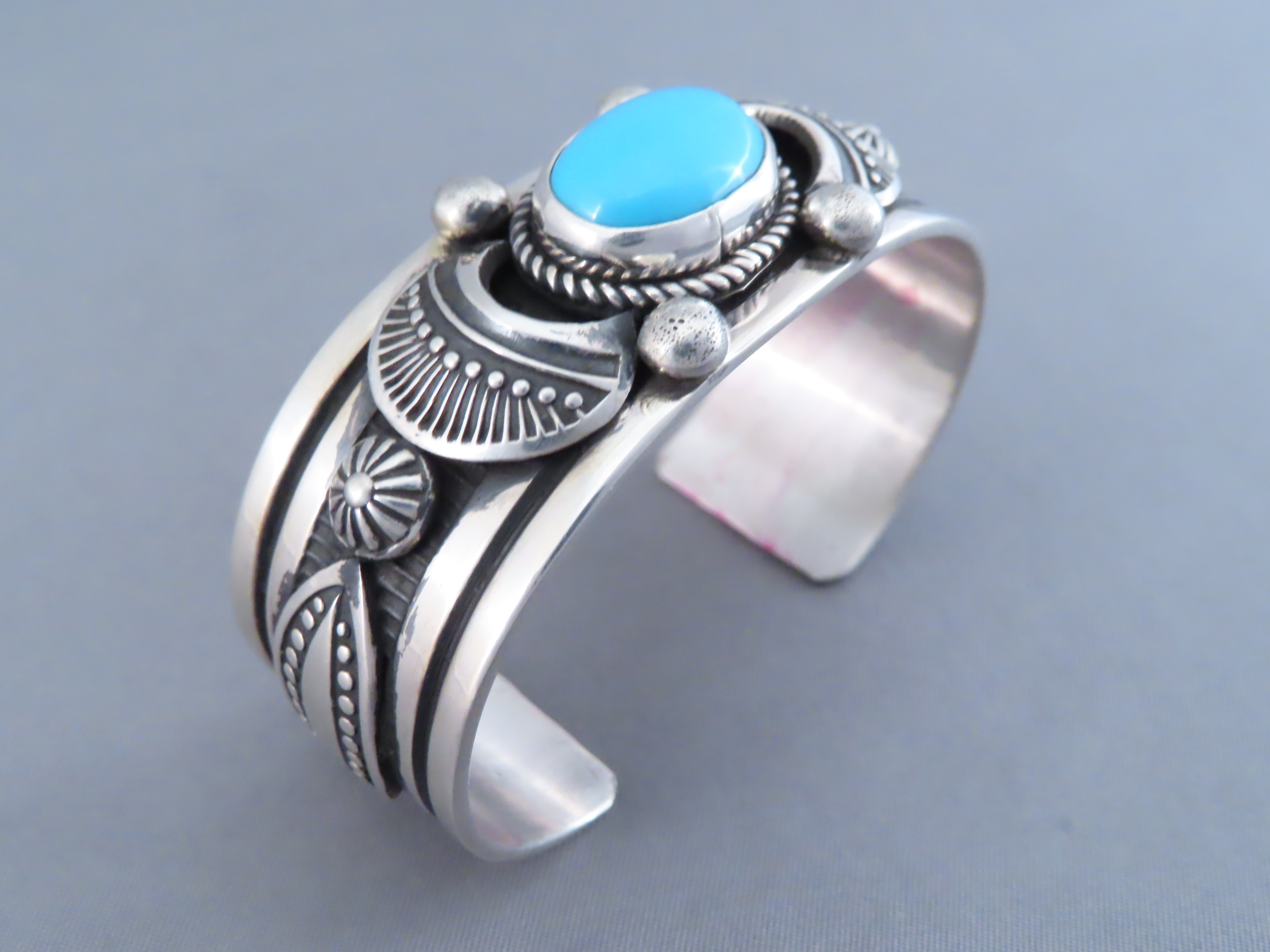 Sleeping Beauty Turquoise Cuff Bracelet