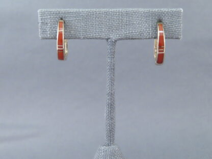 Coral & 14kt Gold Earrings