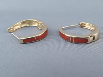 Coral & 14kt Gold Earrings