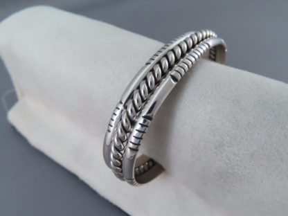 Sterling Silver Cuff Bracelet by Delbert Vandever