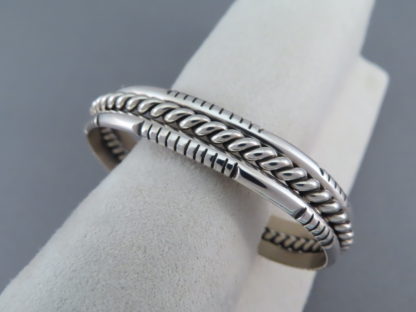 Sterling Silver Cuff Bracelet by Delbert Vandever