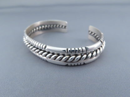 Sterling Silver Cuff Bracelet by Delbert Vandever