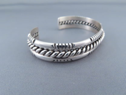 Sterling Silver Cuff Bracelet by Delbert Vandever