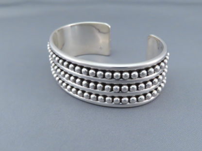 Artie Yellowhorse Sterling Silver Bracelet with Beads