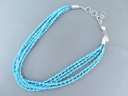 Multi-Strand Sleeping Beauty Turquoise Necklace – Yellowhorse