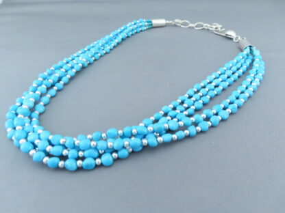 Multi-Strand Sleeping Beauty Turquoise Necklace – Yellowhorse