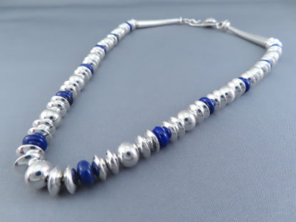 Lapis & Sterling Silver Necklace by Artie Yellowhorse