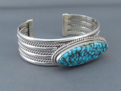 Kingman Turquoise Bracelet by Artie Yellowhorse