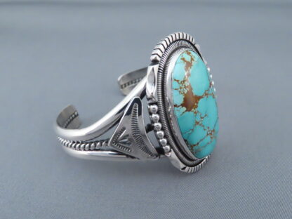 Royston Turquoise Cuff Bracelet by Will Denetdale