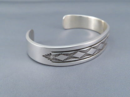 Bruce Morgan Larger Sterling Silver Cuff Bracelet