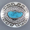 Morenci Turquoise Belt Buckle