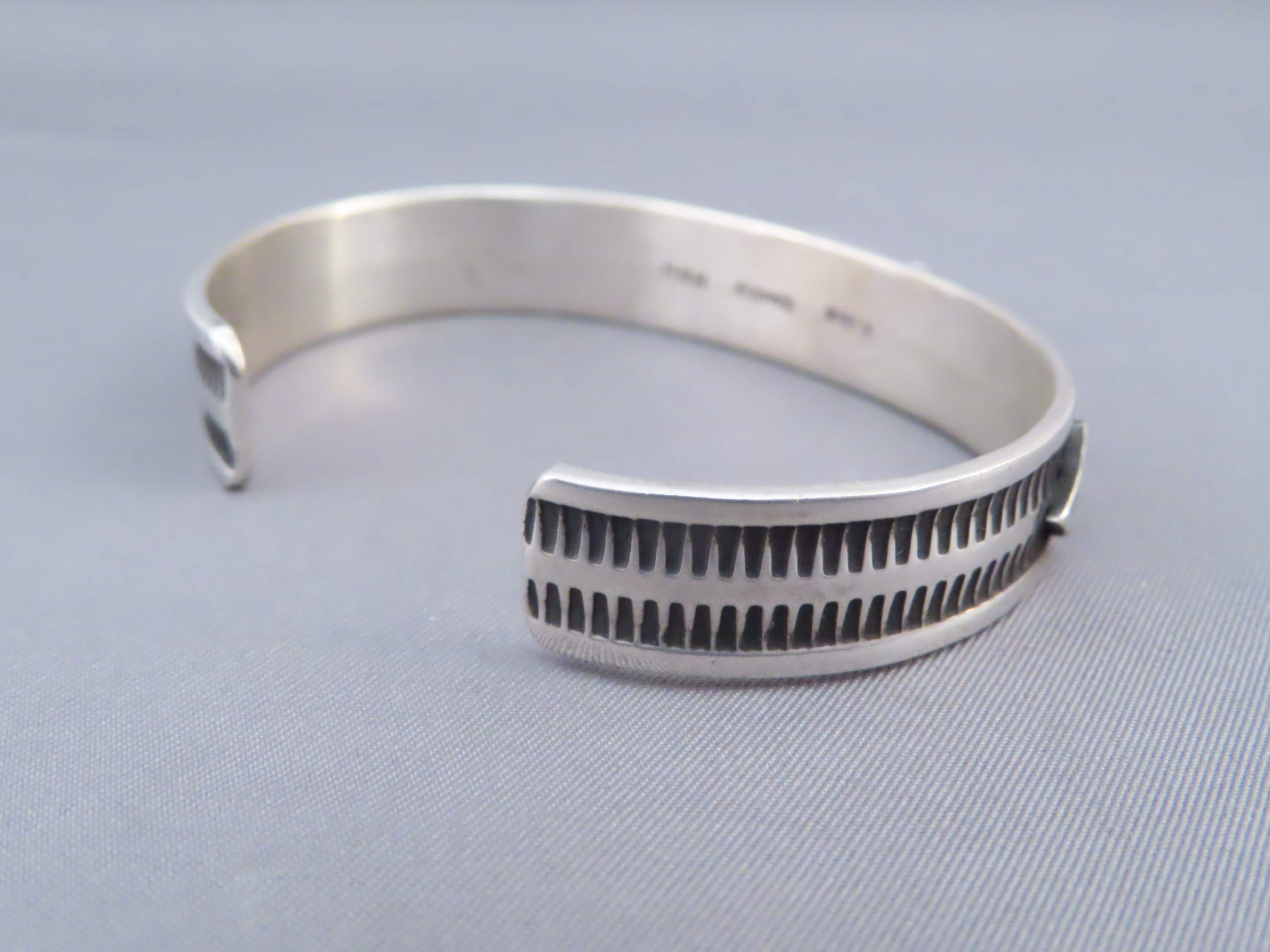 Dainty Sleeping Beauty Turquoise Bracelet Cuff