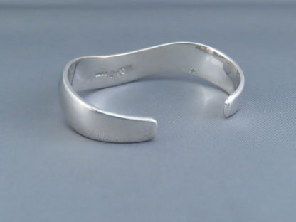 Inlaid Multi-Stone Cuff Bracelet