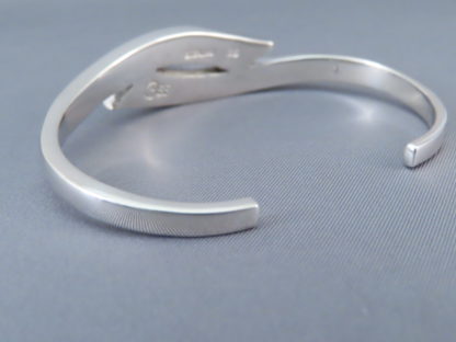Cuff Bracelet with Turquoise Inlay