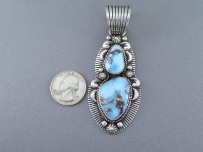 Golden Hills Turquoise Pendant by Albert Jake