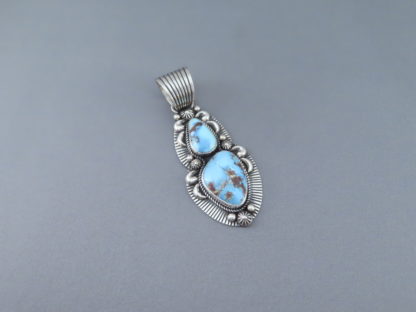 Golden Hills Turquoise Pendant by Albert Jake