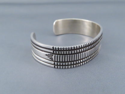 Lovely Sterling Silver Cuff Bracelet by Bruce Morgan